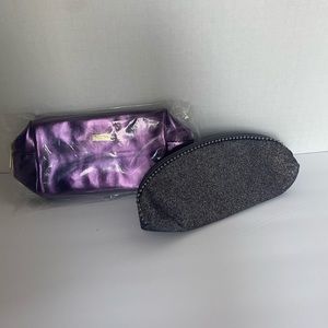 Tarte Cosmetic Bag & MAC glitter Brush Bag